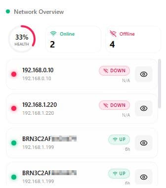 SoldierX NMS Interface Performance and Traffic Telemetry